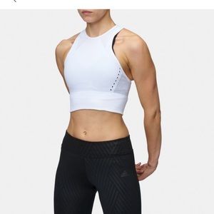 Wrap knit top adidas